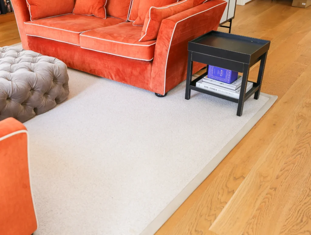 Flooring in a styled room setting